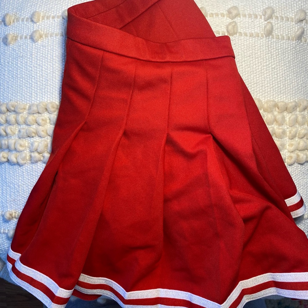 Women’s Cheer Skirt in Red